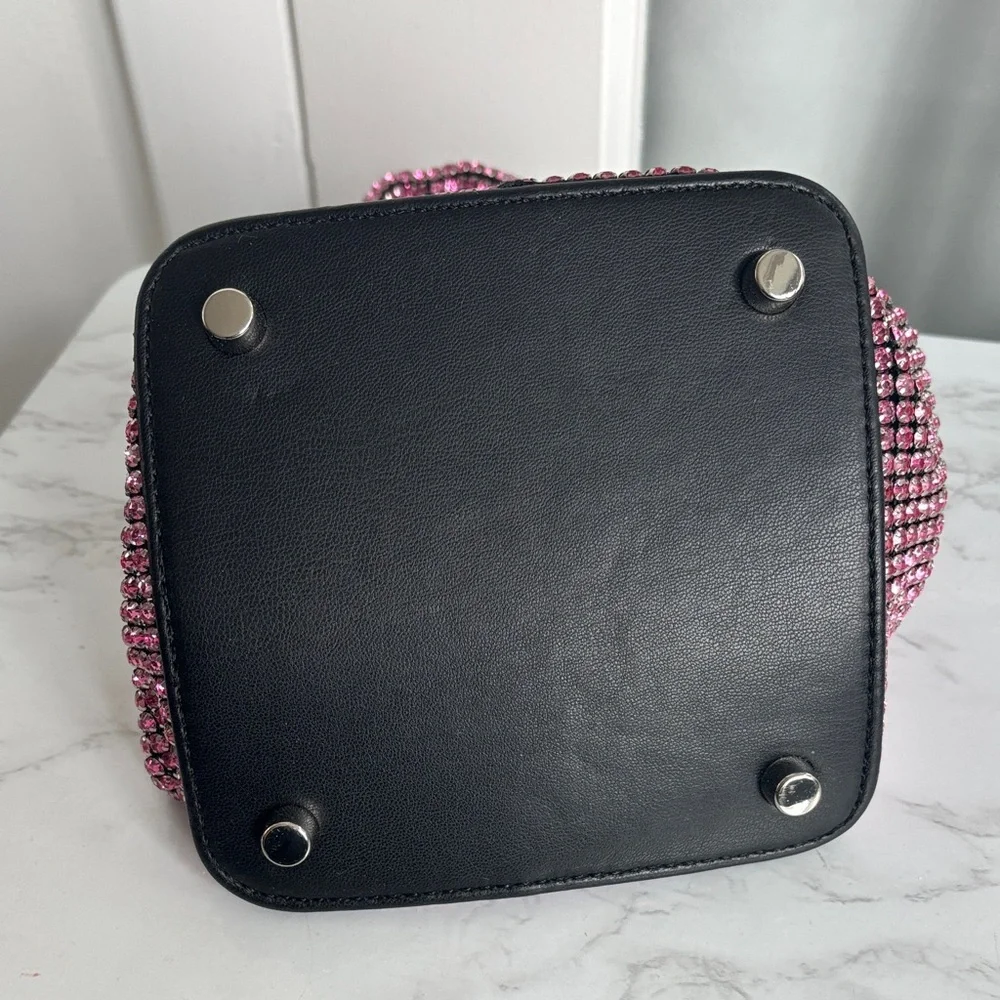 Pink Rhinestone Women's Bag - Picture 3 of 11